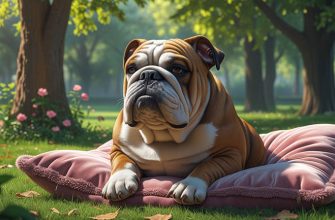 English Bulldog in park