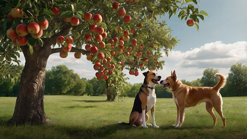 dogs adam and eva - biblical names