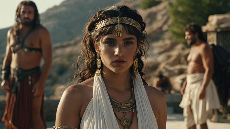 Gypsy - like a Greek goddess. For the article 