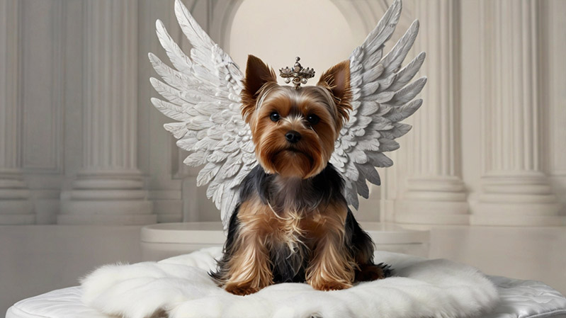 Angel Yorkshire Terrier - biblical names