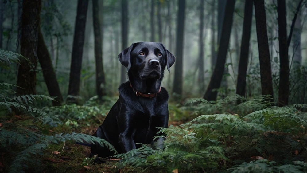 black labrador - for article black dog names
