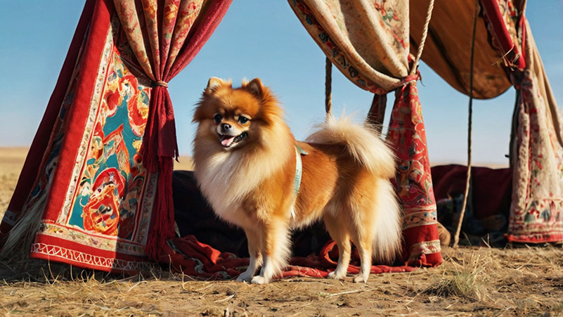 Pomeranian Gypsy Dog
