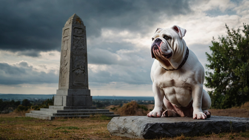 white english bulldog, for article 