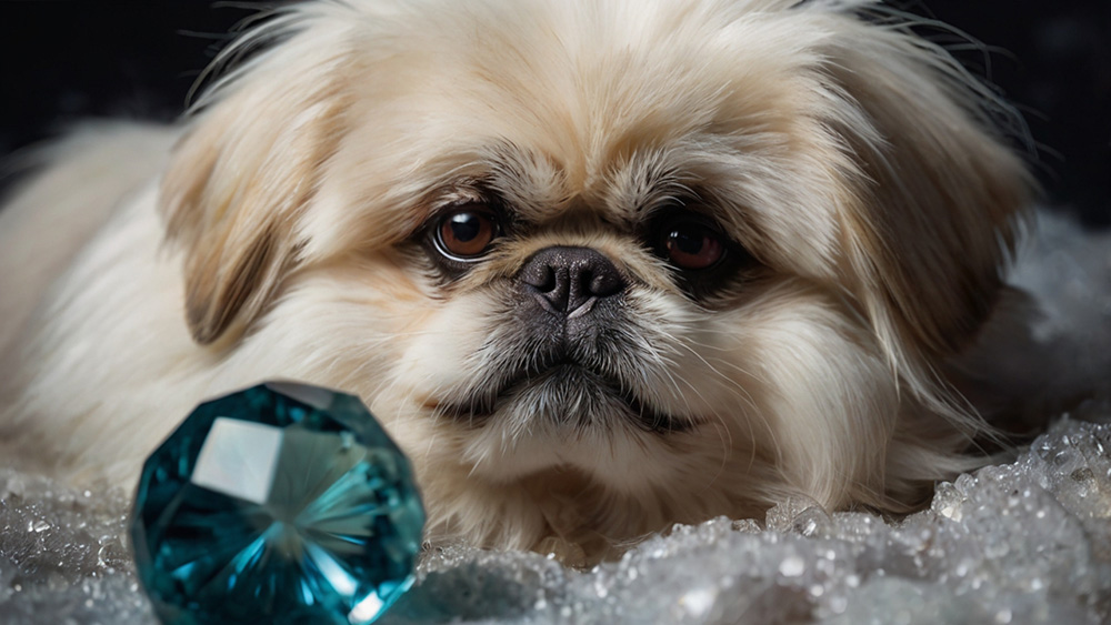 White Pekignese, for article 