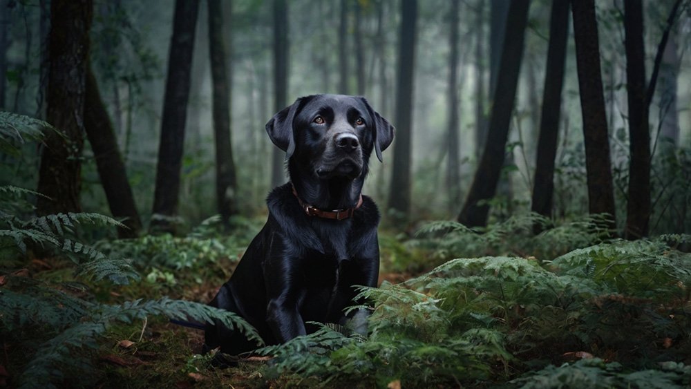 black labrador - for article black dog names
