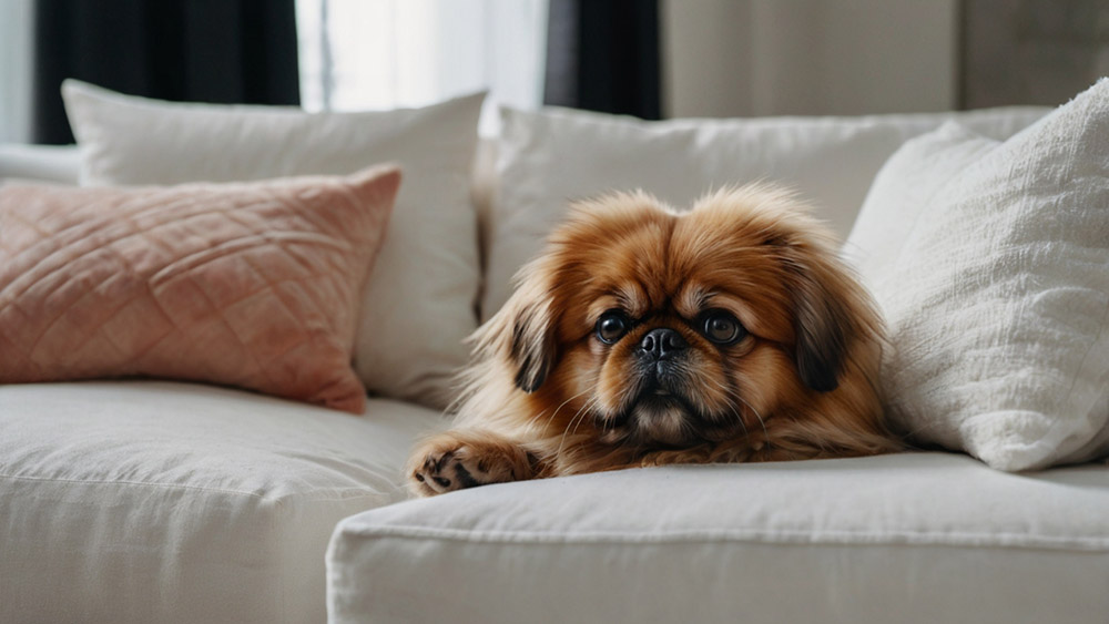 Ginger-Pekingese