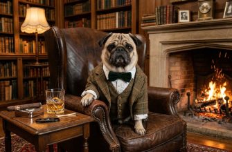 Pug in a suit - for the article 